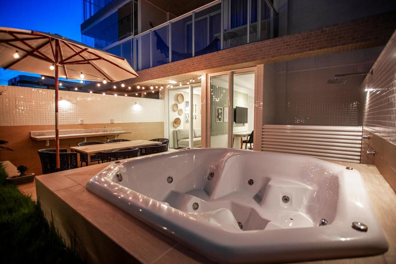 Apartamento Com Jacuzzi Na Beira Mar De Joao Pessoa No Branco Haus Eksteriør billede